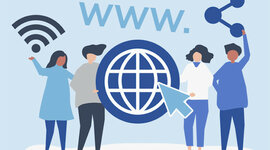 Timeline: Línea del tiempo de internet y la web.