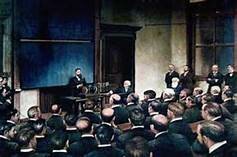 1896 mostraron la radiación al publico