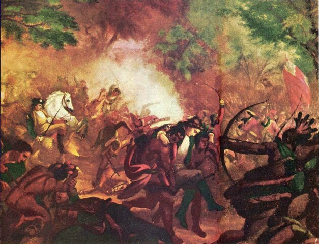 La battaglia di Saratoga
