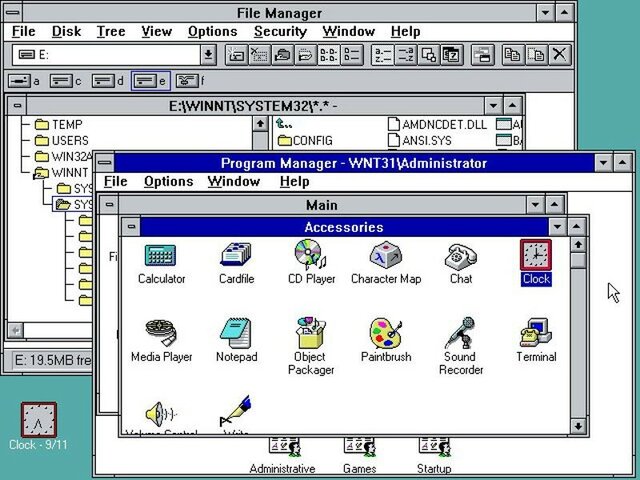 Se lanza Microsoft Windows NT