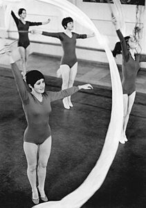 Escuela de Gimnasia Rítmica.