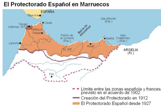 Protectorado de España y Francia sobre Marruecos