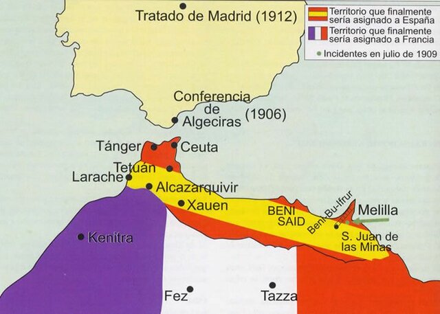 Protectorado de Francia y España sobre Marruecos