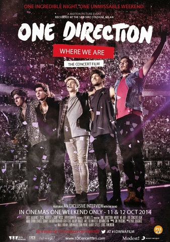 One Direction: Where We Are - The Concert Film (Video Album)