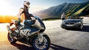 in 2019, I learned to drive a motorcycle and a car