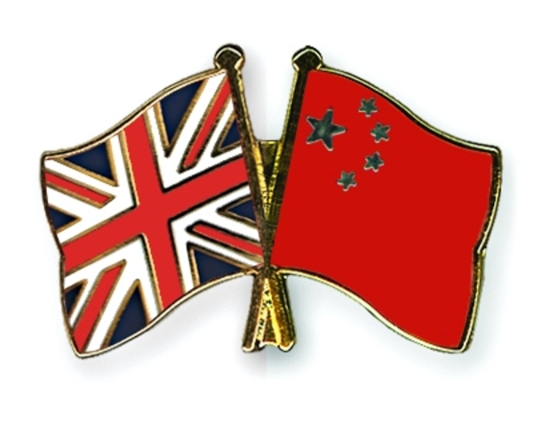 Britain dominates parts of China