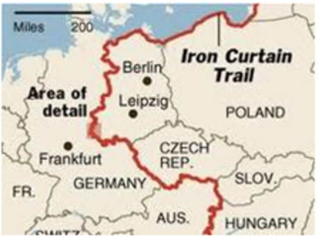 Britain helps win the Cold War