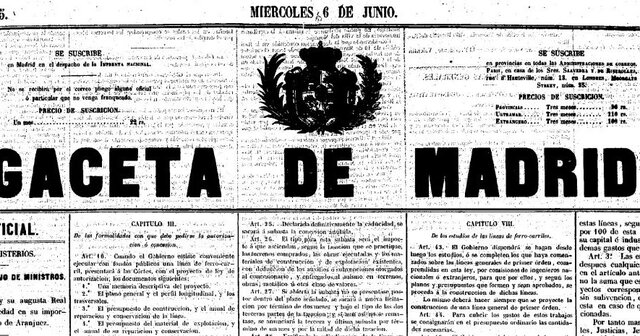 Ley de ferrocarriles