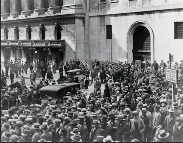 Optimismo.. causante de la crisis financiera de 1929.