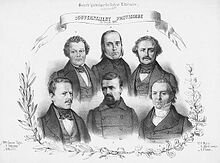 The overthrow of King Louis Philippe and the rule of the Provisional government (exchange of new political ideas)