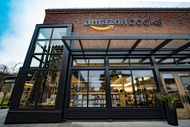 Amazon opens its first physical bookstore