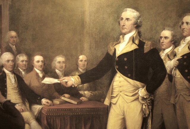 Elezione con la vittoria dei federalisti: George Washington primo presidente degli USA