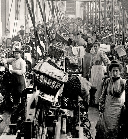 Abusos de la primera revolución industrial.