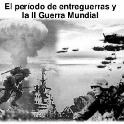 Timeline: periodo de Entreguerras y la Segunda Guerra Mundial.