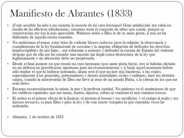 Manifiesto de Abrantes