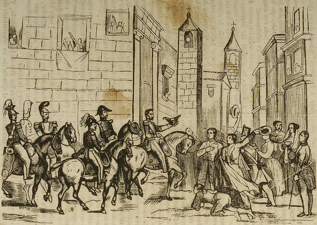 Entrada de Espartero en Bilbao