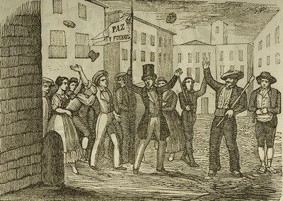 Proclama de Muñagorri en favor de la paz y los fueros