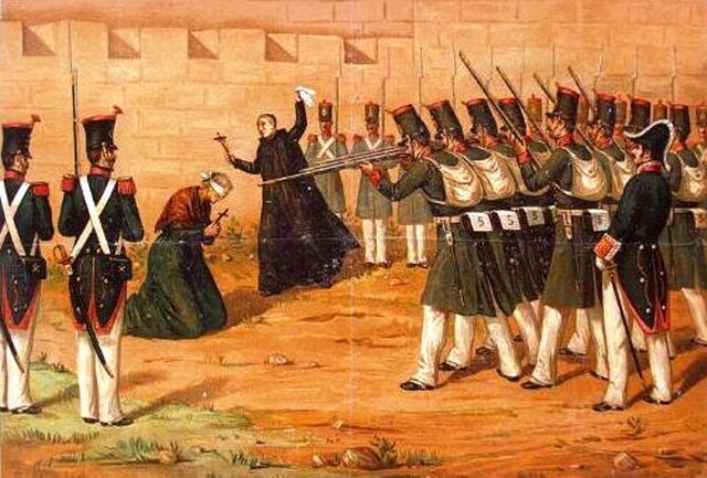 ejecución de la madre de Ramón Cabrera