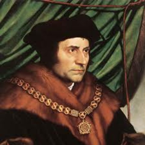 Thomas More writes Eutopia