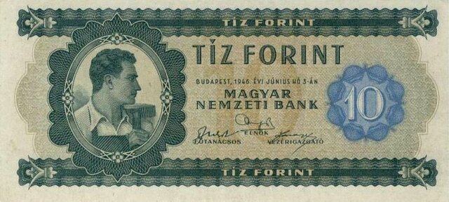 A forint bevezetése