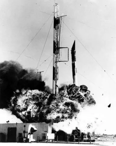 America's first attempt to launch a satellite
