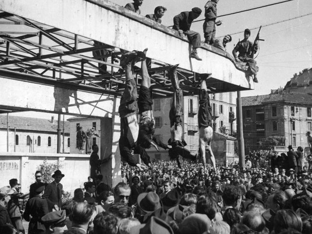 Execución de Mussolini