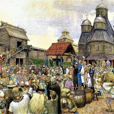 Timeline: Становление Древнерусского государства