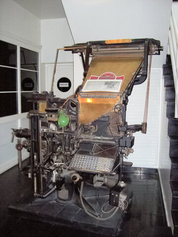 Máquina Linotype