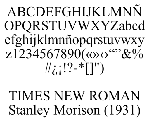 Times New Roman