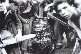 A destrucción de Mussolini