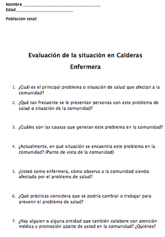 Instrumentos de Diagnóstico