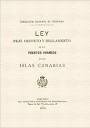 La Ley de Puertos Francos en Canarias