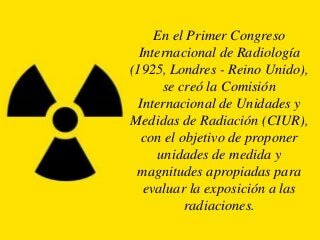 1950 Comité Internacional de Protección Radiológica