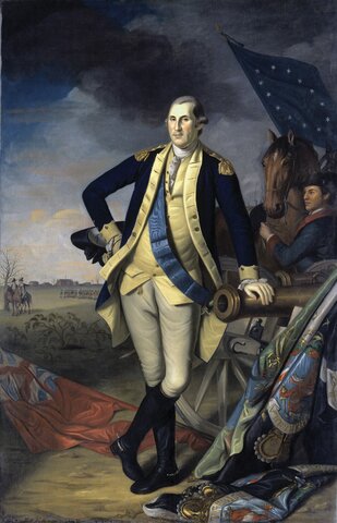 British battle colonial militia at Lexington and Concord: Second Continental Congress meets, Selecting George Washington to Head the Continental Army January