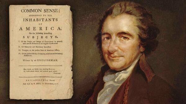 Thomas Paine publishes Common Sense, arguing for independence