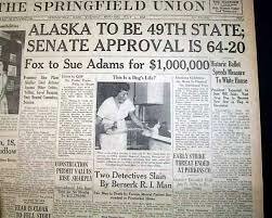 Alaska Becoming A State