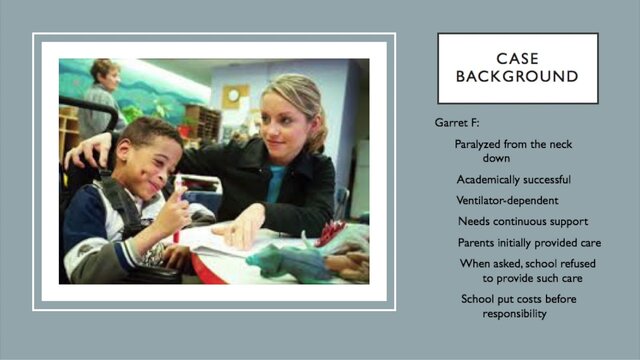 Cedar Rapids Community School District vs. Garret F