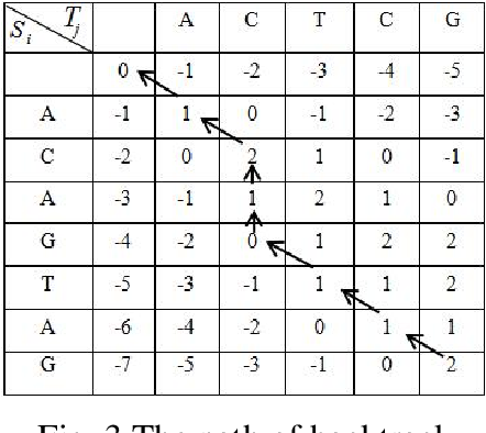 Primer algoritmo para alineamiento de secuencias