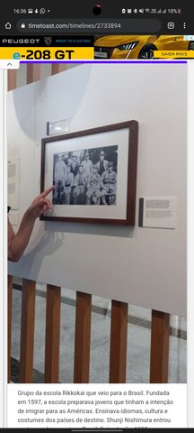 Ingressou na Escola Rikkokai