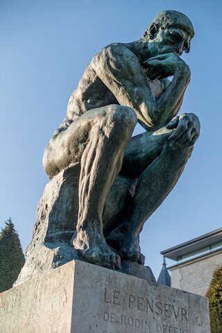 Le Penseur par Auguste Rodin