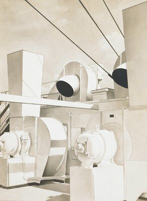 Pont supérieur par Charles Sheeler