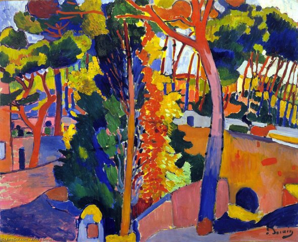 Pont sur le Riou par André Derain