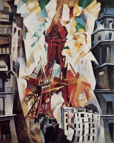 La Tour Eiffel par Robert Delaunay