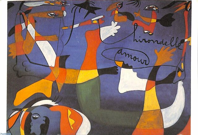 Hirondelle Amour par Joan Miró