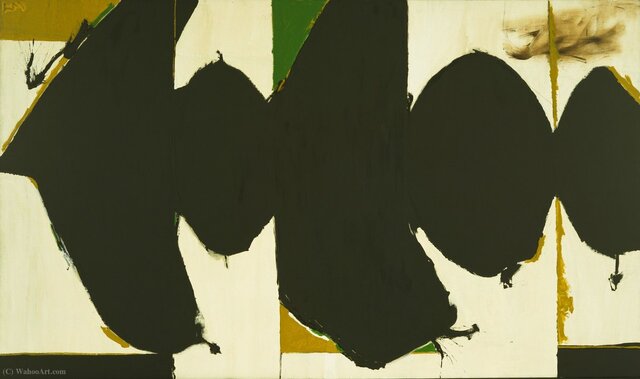 Élégie pour la République espagnole 108 par Robert Motherwell