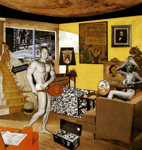 Just What Is It That Makes Today's Home So Different, So Appealing ? par Richard Hamilton