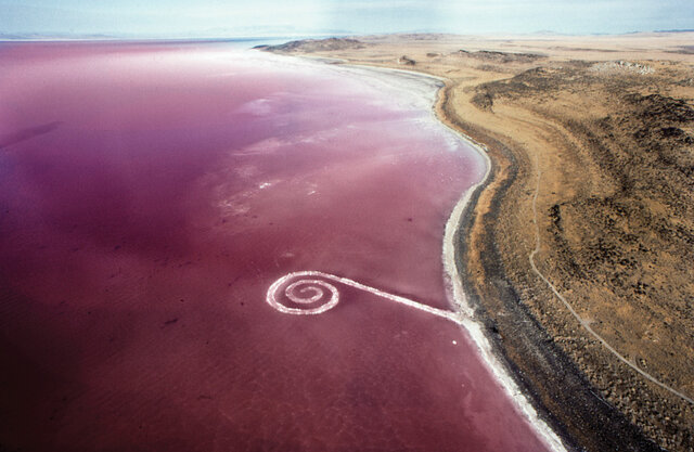 Spiral Jetty par Robert Smithson