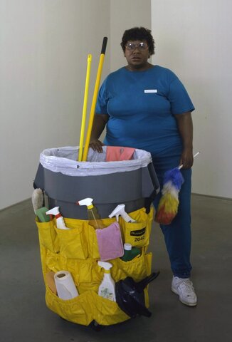 Queenie II par Duane Hanson