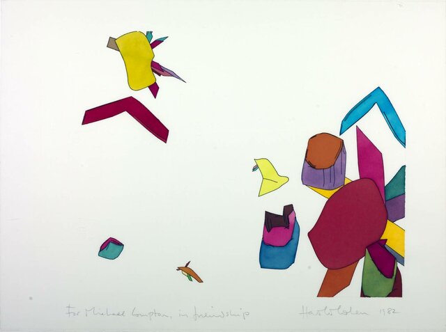 Untitled Computer Drawing par Harold Cohen