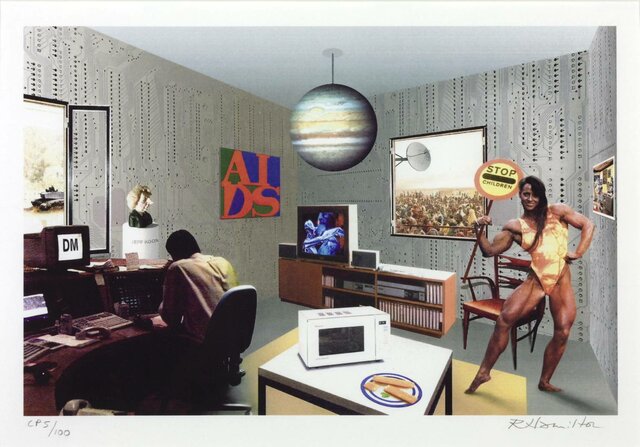 Just What Is It That Makes Today's Home So Different ? par Richard Hamilton